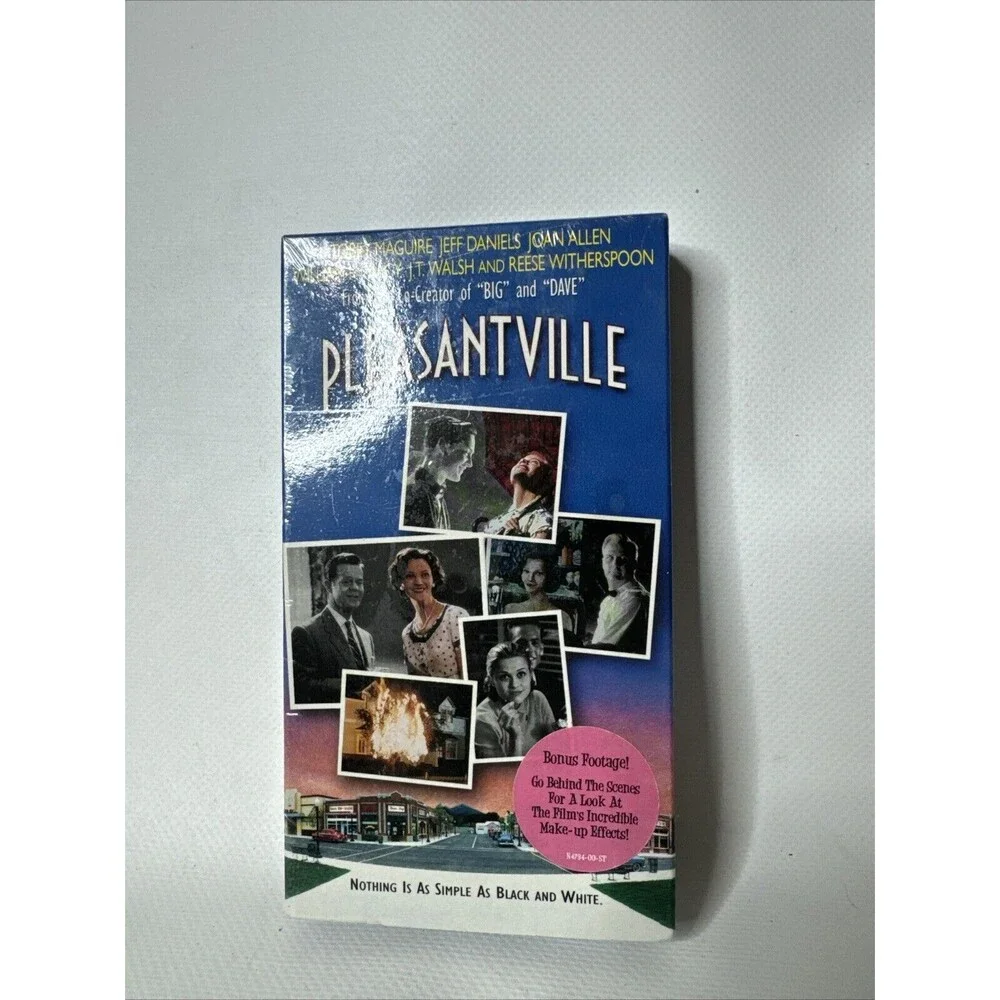 Pleasantville (VHS, 1999) - Toby Maguire, Jeff Daniels, Joan Allen New Sealed